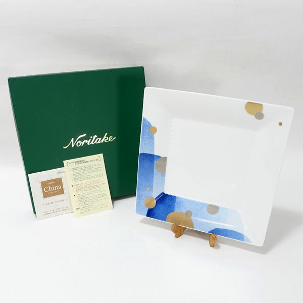 ノリタケNoritake あづまの路（われもこう）23cm角皿プレート6枚セット ノリタケNoritake あづまの路（われもこう）23cm角皿プレート6枚セット