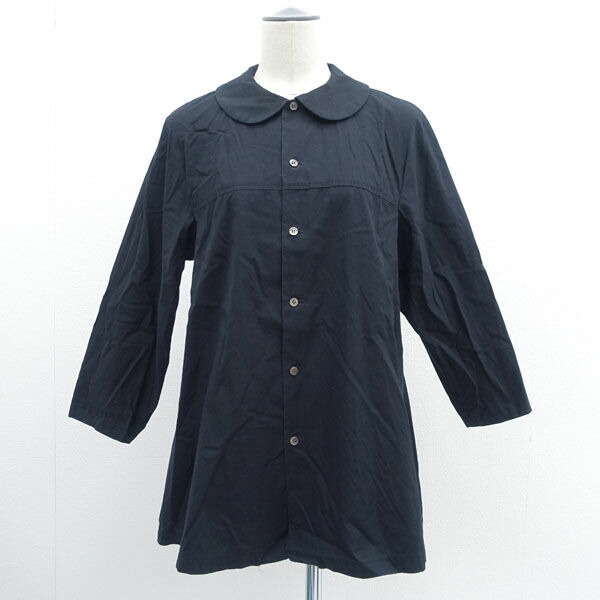 COMME des GARCONS コムデギャルソン　中綿入り丸襟ブラウス　S COMME des GARCONS コムデギャルソン 中綿入り丸襟ブラウス S