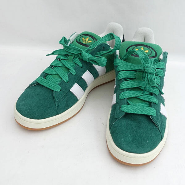 adidas / アディダス ◆スニーカー/CAMPUS 00s/グリーン/27.5cm ID2048 【メンズ/MEN/男性/ボーイズ/紳士】【靴/クツ/シューズ/SHOES】 メンズファッション【中古】