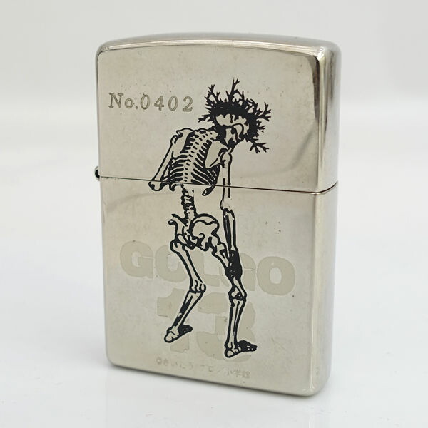 Zippo / ジッポ ◆オイルライター/1996年/ゴルゴ13/さいとうたかを/骸骨/限定 【喫煙具/煙草/タバコ/シガレット/ガス/オイル】 メンズファッション【中古】画像