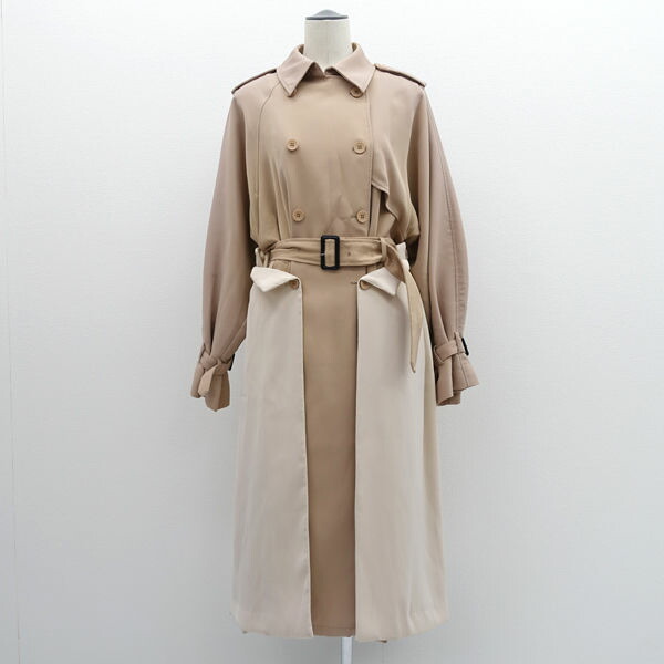 楽天市場】Ameri VINTAGE ロングトレンチコート サイズF トレンチ