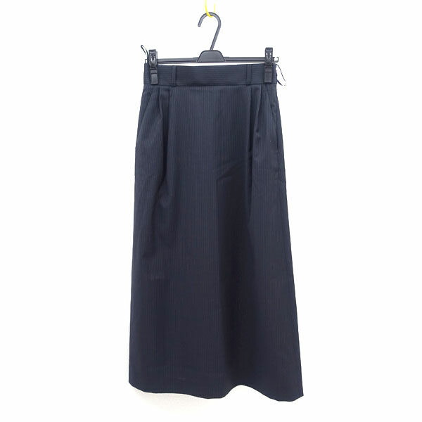 MIUMIU ロングスカート MiuMiu☆Pleated chino skirt☆プリーツチノスカート☆送込