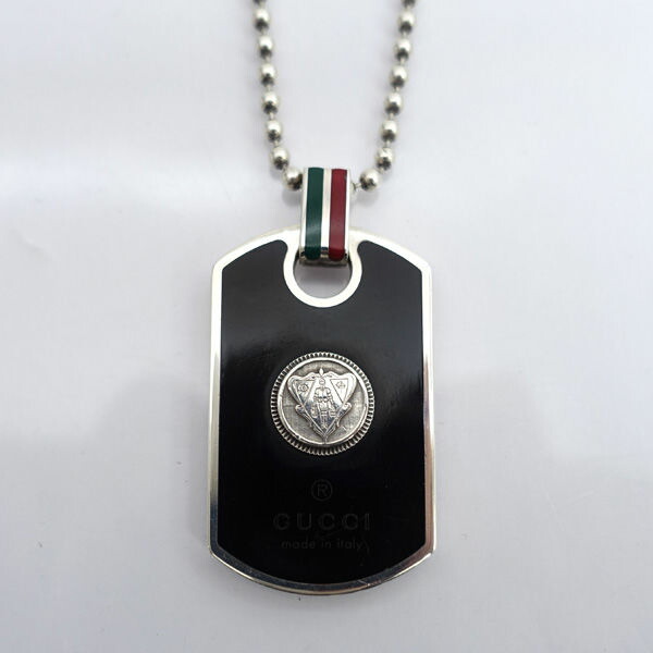 【GUCCI】クレストチャームトップネックレス★超美品!!★確実正規品 GUCCI】クレストチャームトップネックレス☆超美品!!☆確実正規品