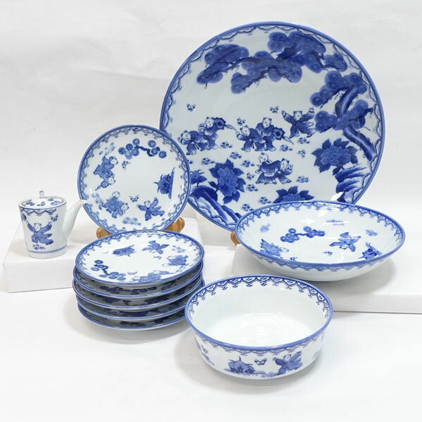 楽天市場】【13代今泉今右衛門窯 窯物】 有田焼 色鍋島桃花絵銘々皿