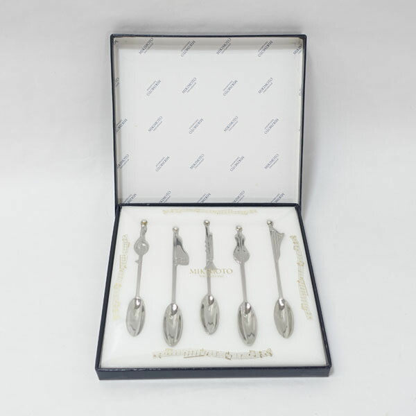 ペンギンちゃん MIKIMOTO 半貴石スプーン 5本組 x10セット 楽天市場】ミキモト 真珠の小粒付 楽器ティースプーン 5本セット