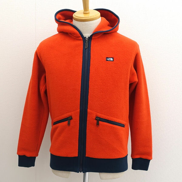 THE NORTH FACE / 北の方人間の顔 ◆ARMADILLA FullZip Hoodie/フリース/オレンジ色/大きさS NA61831 【メンズ/MEN/成人男性/ボーイズ/成人男性】 メンズ流行り物【中古】