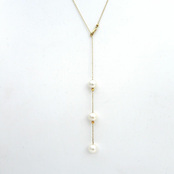 【新品未使用】K18 パールチャーム GSTV 楽天市場】3F 美品 K18 パール 約6.8～8.5mm 6.8～8.3mm