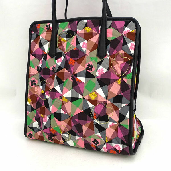【価格見直し】【2026/04/27】BEAMS / ビームス ■キルト 刺繍 トートバッグ  コラボ ケイト・スペード キルティング 【バッグ/バック/BAG/鞄/カバン】 ブランド【中古】