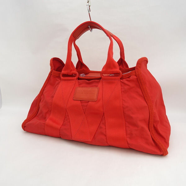 【価格見直し】【2026/04/13】Marc by Marc Jacobs / マークバイマークジェイコブス ■トート バッグ ハンドバッグ ナイロン レッド M3131218 【バッグ/バック/BAG/鞄/カバン】 ブランド【中古】