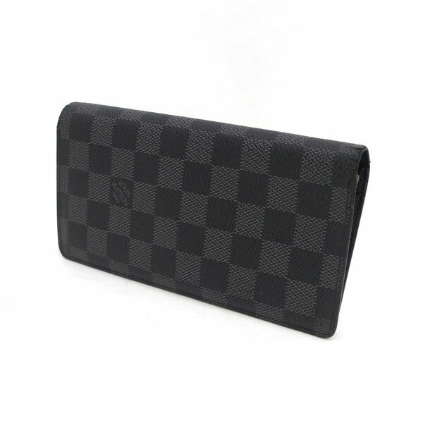 シンプルかつおしゃれ♪【LOUISVUITTON】ポルトフォイユ・ブラザ シンプルでおしゃれ♪】LV ☆ 長財布 ポルトフォイユ・ブラザ