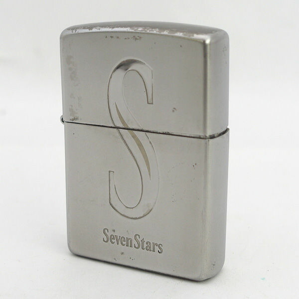 Zippo / ジッポ ◆セブンスター/SEVEN STAR/99MODEL/1999年製/シルバー 【喫煙具/煙草/タバコ/シガレット/ガス/オイル】 メンズファッション【中古】