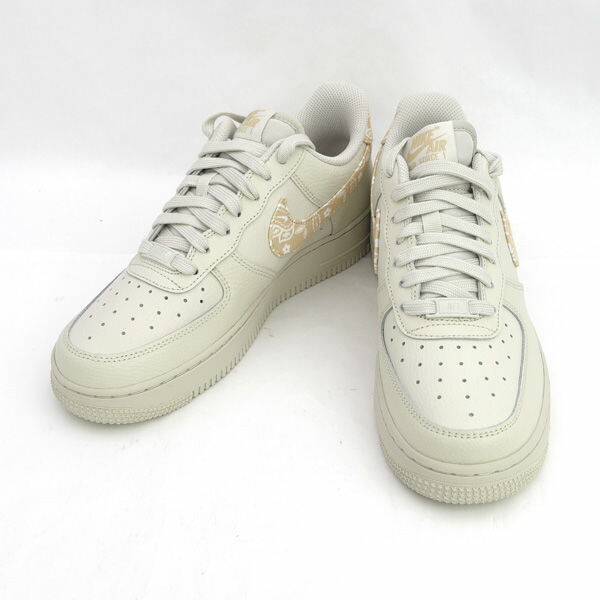 NIKE / ナイキ ◆ウィメンズ エアフォース1 07/ライトボーン/ペイズリー/25cm IH2051 072 【レディース/ガールズ/LADY/女性/婦人】【靴/クツ/シューズ/SHOES】 メンズファッション【中古】