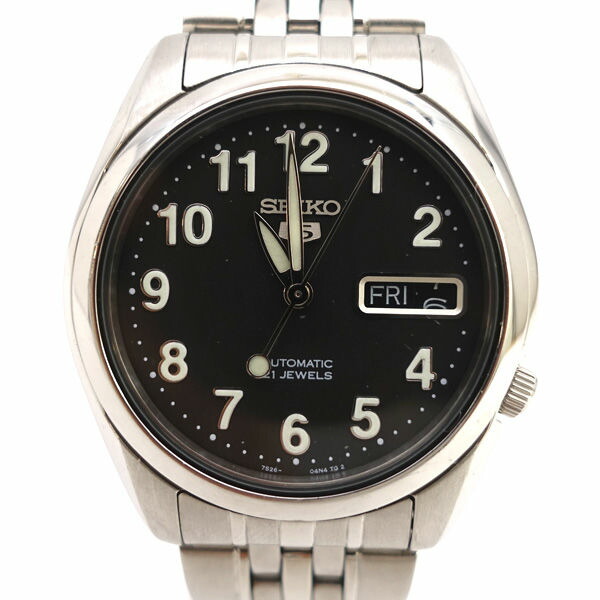[鑑定済] SEIKO セイコー 5 スポーツ 7S26-01G0 自動巻 SEIKO(セイコー) / セイコー5スポーツ/自動巻腕時計/アナログ