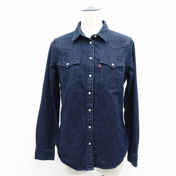 Levi’s LVC ロングホーン 36 ウエスタンデニムシャツ 濃紺　Sサイズ 楽天市場】【LEVI'S】 リーバイス ロングホーン デニム ウエスタン