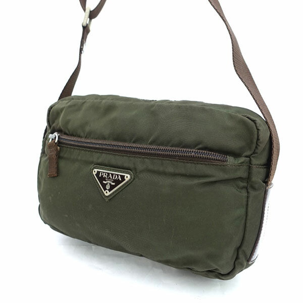 【価格見直し】【2026/07/15】PRADA / プラダ ■ショルダーバッグ テスート ダークグリーン 【バッグ/バック/BAG/鞄/カバン】 ブランド【中古】 ｜アーチェリー２（Ａｒｃｈｅｒｙ）