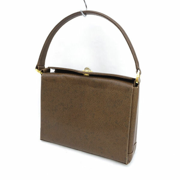 楽天市場】GUCCI(グッチ) ウッドハンドル ハンドバッグ 105377 茶