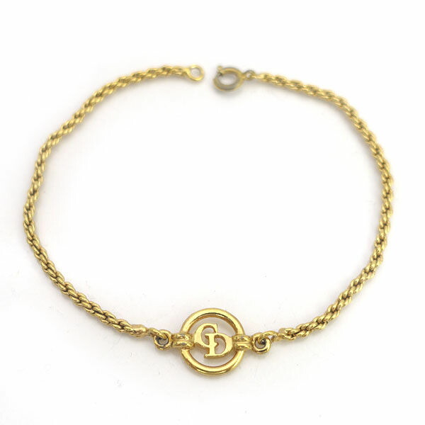 極美品　未使用　クリスチャンディオール　ブレスレット　キューブ　チェーン 楽天市場】Aランク【ディオール】キューブチャーム ブレスレット/22cm