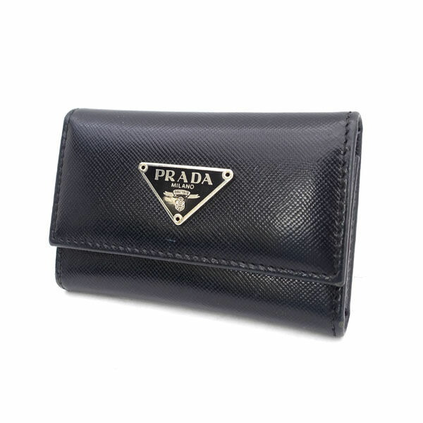 未使用　PRADA プラダ 6連キーケース 2M0025 黒 TESSUTO 楽天市場】PRADA プラダ TESSUTO 6連キーケース ナイロン NERO