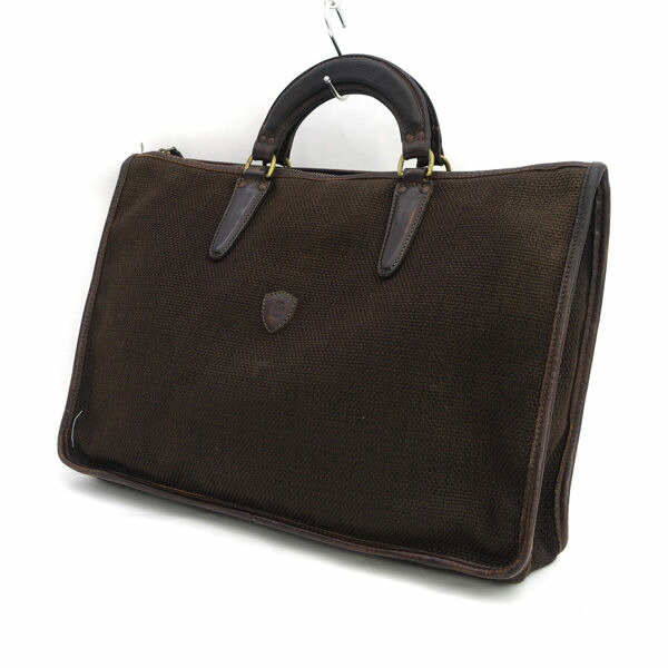【価格見直し】【2026/04/13】Felisi / フェリージ ■ブリーフバッグ ビジネス ナイロンキャンバス ダークブラウン 9841 【バッグ/バック/BAG/鞄/カバン】 ブランド【中古】