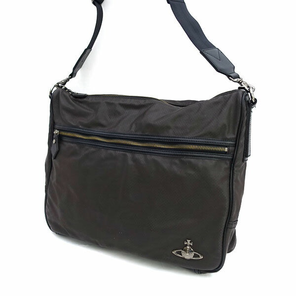 ✨️Vivienne Westwood オーブ ゴールド レザー ビジネスバッグ 11711307.jpg