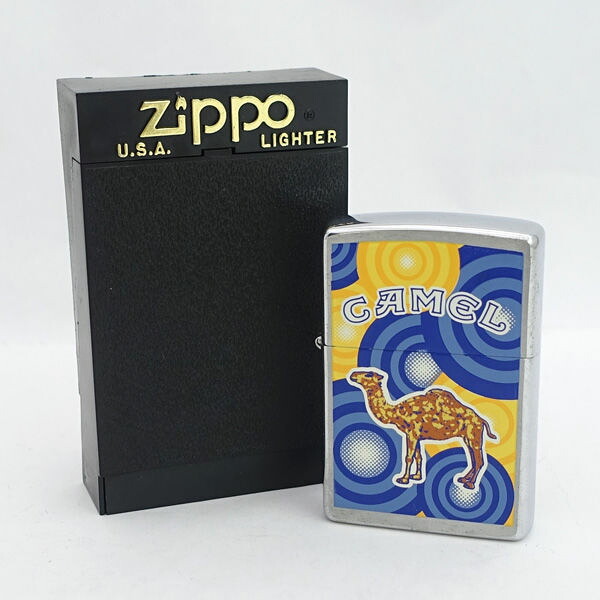 Zippo / ジッポ ◆CAMEL/キャメル/バブル パターン/1999年製/未使用品 【喫煙具/煙草/タバコ/シガレット/ガス/オイル】 メンズファッション【中古】 ｜アーチェリー２（Ａｒｃｈｅｒｙ）