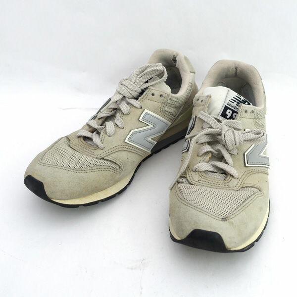 new balance / ニューバランス ◆ローカットスニーカー/996/ベージュ/サイズ24cm CM996RX2 【レディース/ガールズ/LADY/女性/婦人】【靴/クツ/シューズ/SHOES】 レディースファッション【中古】