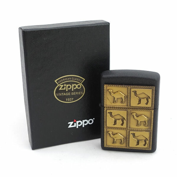 激レア 当時物 ヴィンテージ CAMEL タバコ ZIPPO 陳列棚 ブリキ Vintage 1996 ZIPPO LIGHTER Camel Cigarettes Original 1932