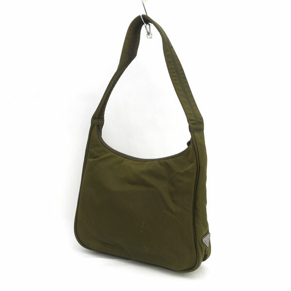 PRADA / プラダ ■セミショルダーバッグ ワンショルダー グリーン 【バッグ/バック/BAG/鞄/カバン】 ブランド【中古】