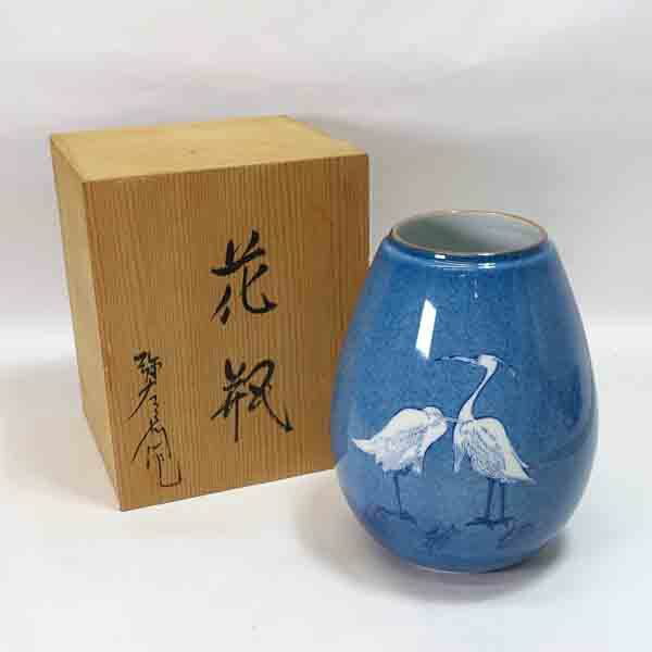 K*A様 アンティーク　有田焼　弥左衛門　花柄花瓶 K*A様 アンティーク 有田焼 弥左衛門 花柄花瓶