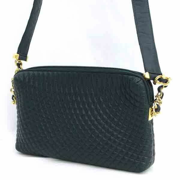 楽天市場】【バッグ】BALLY バリー キルティング チェーンショルダー