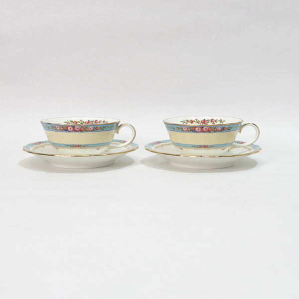 Noritake / ノリタケ ◆【洋食器】ノリタケ/ミルフルール カップ&ソーサー(2客) 4611 雑貨 アンティーク コレクション ギフト【中古】