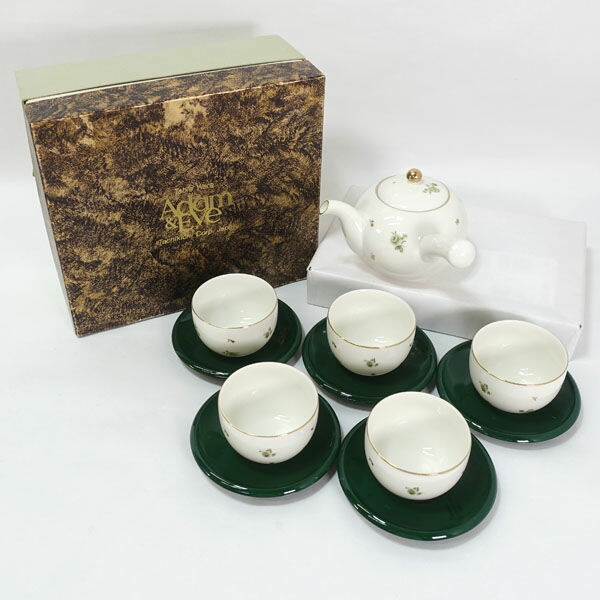 楽天市場】Adam & Eve たち吉 茶器揃え（急須1個＋湯呑5客）adameve