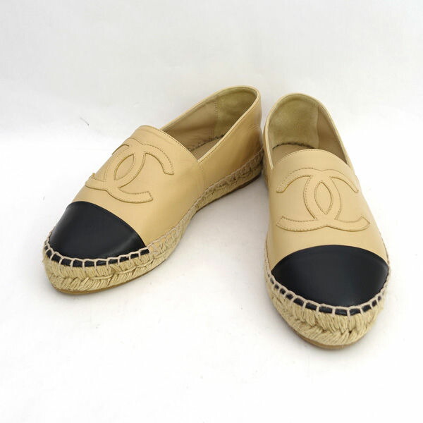 楽天市場】【未使用品】シャネル 【CHANEL】 レースアップシューズ