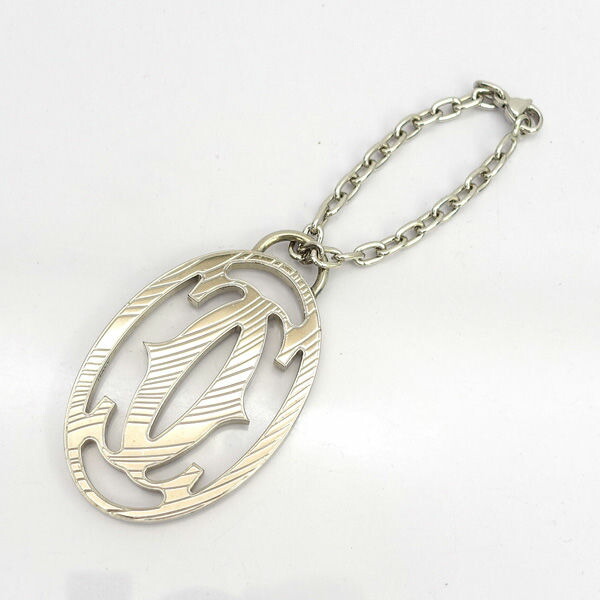 楽天市場】未使用 カルティエ ウッド キーリング キーホルダー