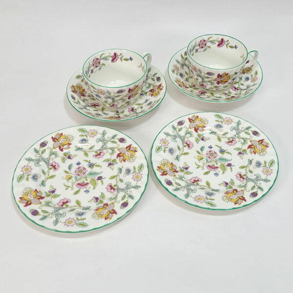 Minton / ミン英トン ◆【洋食器】ミン英トン/ハドンホール 優勝杯\u0026平円盤\u0026一皿(2客) すまい 雑貨 西洋瀬戸もの 差し上げ物【中古】