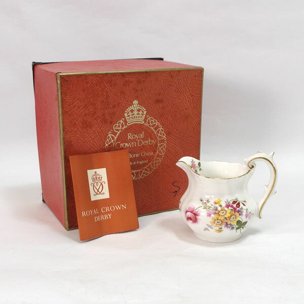 Royal CrownDerby ◆【洋食器】ロイヤルクラウンダー/ビー 市乳ポット すまい 雑貨 西洋瀬戸もの 差し上げ物【未当て嵌める】