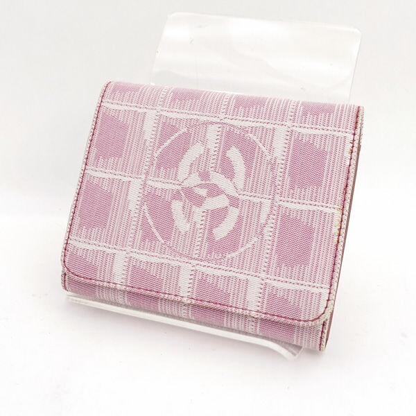 楽天市場】【財布】CHANEL シャネル ココマーク リボン 財布 3つ折財布