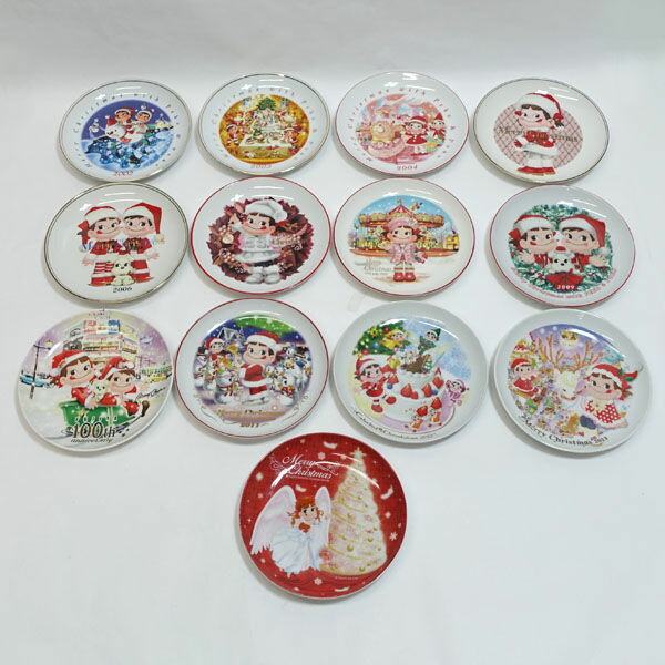楽天市場】ペコちゃんクリスマスプレート2005年【未使用】不二家 ペコ
