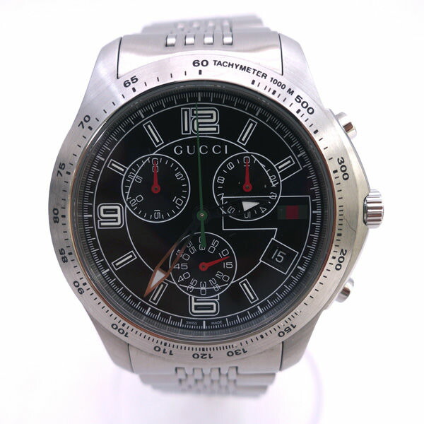 楽天市場】【GUCCI】グッチ 5500 クロノグラフ トリプルカレンダー