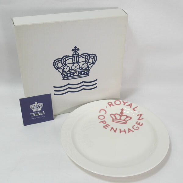 [希少][美品]ロイヤルコペンハーゲン　雛人形プレート 美品】ロイヤルコペンハーゲン 雛人形 プレート 皿 日本限定 廃盤 箱