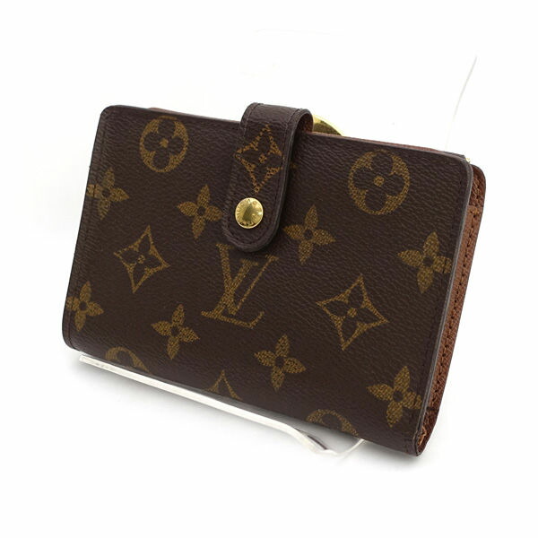 楽天市場】【財布】LOUIS VUITTON ルイ ヴィトン モノグラム ポルトフォイユ ヴィエノワ 2つ折財布 二つ折り財布 がま口財布 ガマ口財布  M61663 【中古】 : Blumin 楽天市場店 ルイヴィトン　モノグラム　ポルトフォイユ　ヴィエノワ　がま口　M61663