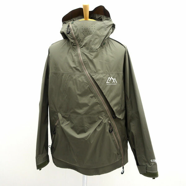 CMF OUTDOOR GARMENT ◆マウンテンパーカー/SLASH SHELL COEXIST/カーキ/サイズL CMF2201-J04C 【メンズ/MEN/男性/ボーイズ/紳士】 メンズファッション【中古】