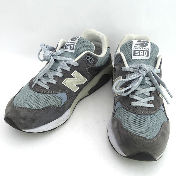 new balance / ニューバランス ◆スニーカー/ローカット/580/グレー/28cm MT580ADB 【メンズ/MEN/男性/ボーイズ/紳士】【靴/クツ/シューズ/SHOES】 メンズファッション【中古】