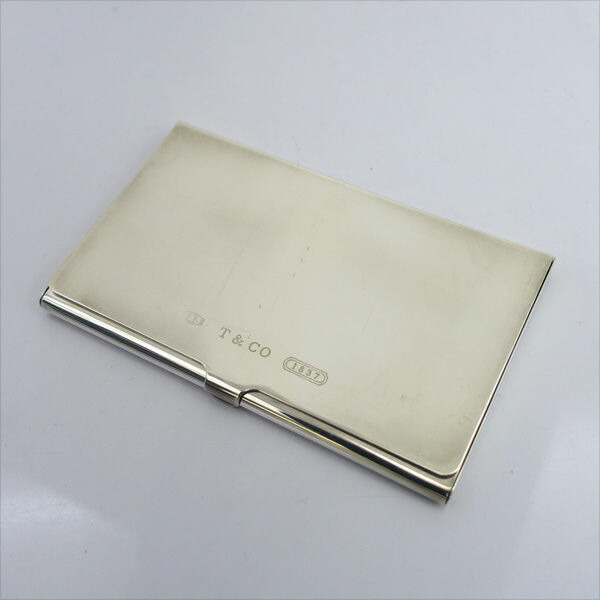 楽天市場】TIFFANY&Co. ティファニー カードケース 名刺入れ シルバー