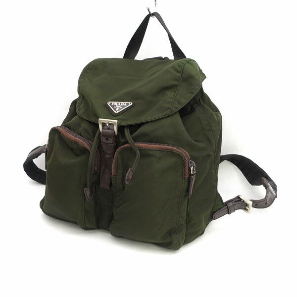 楽天市場】プラダ （PRADA） TESSUTO リュック ナップサック NERO