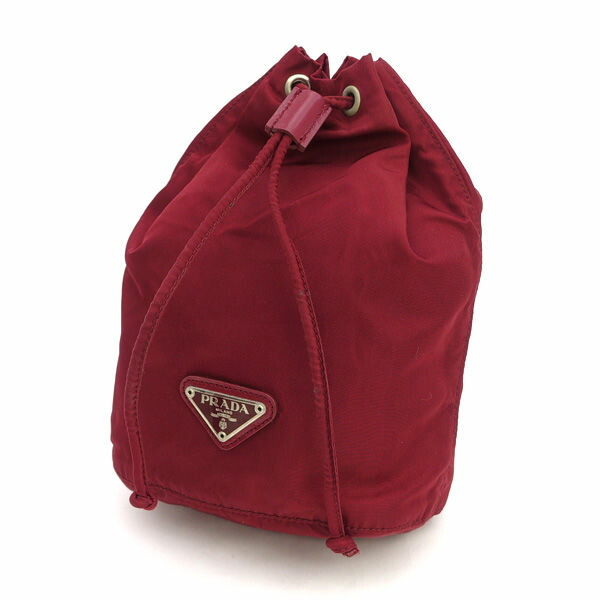 楽天市場】【未使用品】PRADA プラダ ナイロン ポーチ 巾着ポーチ 小物