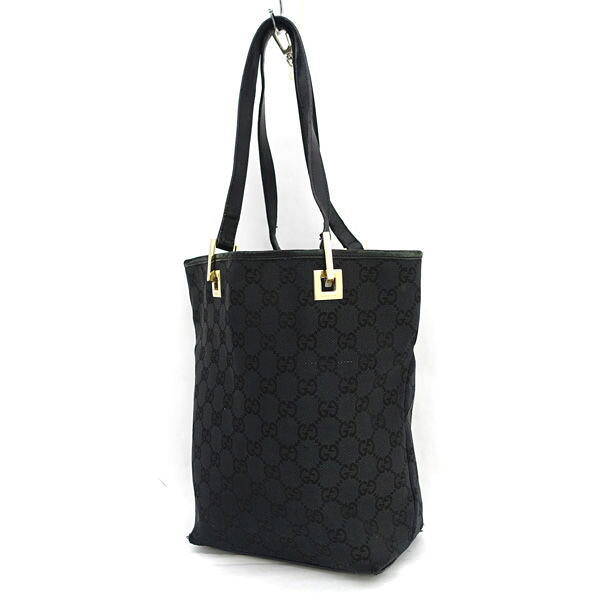 GUCCI / グッチ ■GGキャンバス ハンドバッグ ブラック 002_1099 【バッグ/バック/BAG/鞄/カバン】 ブランド【中古】 ｜アーチェリー２（Ａｒｃｈｅｒｙ） 12,256円