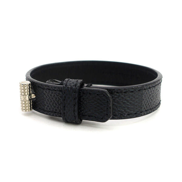 LOUIS VUITTON / ルイヴィトン ◆ブラスレカフイット ブレスレット ダミエグラフィット SIZE：21 M6690D 【ブレスレット/バングル/アンクル/アクセサリー】 ブランド【中古】
