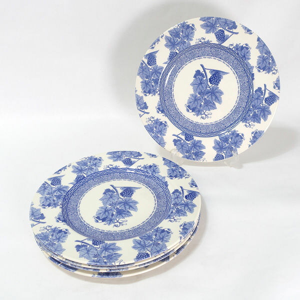 WEDGWOOD HOME VINTAGE BLUE ◆【洋食器】ウエッジウッド/ヴィンテージブルー 27.5糎一皿(5枚組) 36391 雑貨 寄せ合わせ 西洋瀬戸もの 差し上げ物【未当て嵌める】