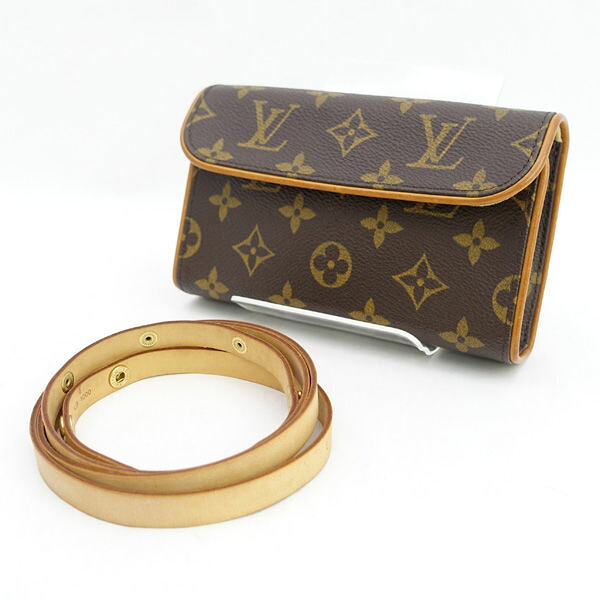 LOUIS VUITTON / ルイヴィトン ◆ポシェット・フロランティーヌ ウエスト ヒップバッグ モノグラム M51855 【バッグ/バック/BAG/鞄/カバン】 ブランド【中古】 ｜アーチェリー２（Ａｒｃｈｅｒｙ）